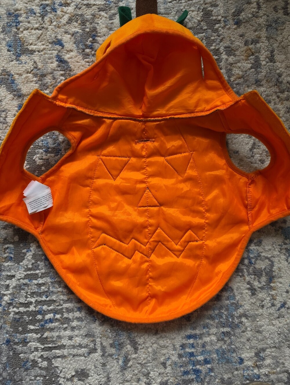 ๐Pumpkin Dog Costume Halloween Jack-O-Lantern Outfit๐ค - Picture 2 of 12
